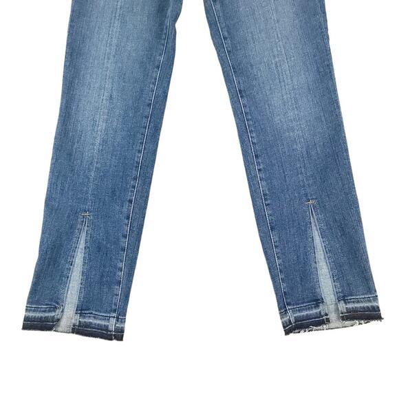Frame Denim Straight Ankle Jeans Le Nouveau Straight Sheffield Medium Wash - Picture 6 of 12
